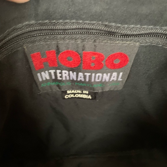 Hobo international vintage 90’s bag purse tote leather satchel boho hippie - Picture 9 of 12